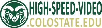 CSU High-Speed Video logo